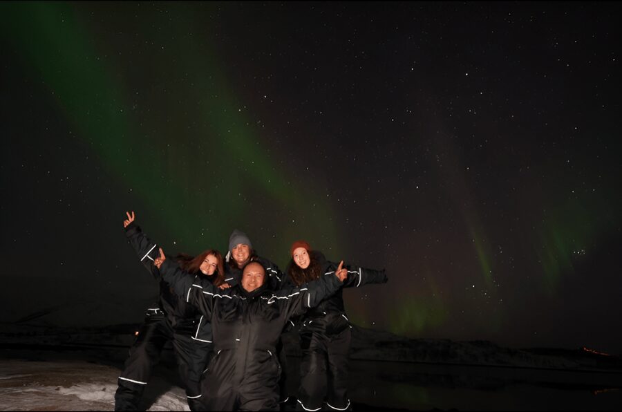 From Tromsø: Northern Lights Tour in Minibus with Photos - The drive into the Arctic night