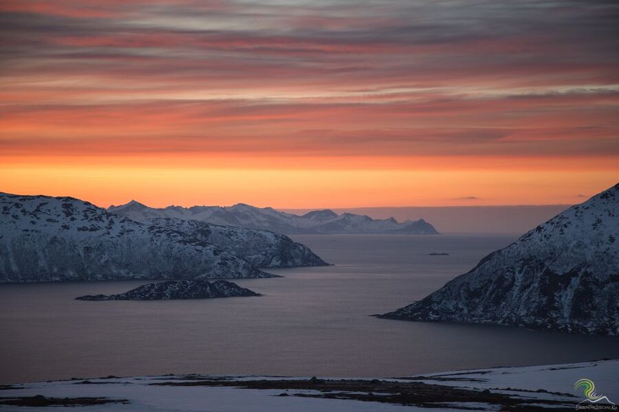 From Tromso: Norwegian Fjords Half-Day Tour - A warm minibus and a flexible route