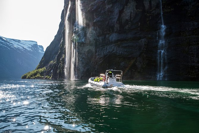 Geiranger: RIB Fjordsafari Geirangefjord - The ride itself: fast, exposed, and fun