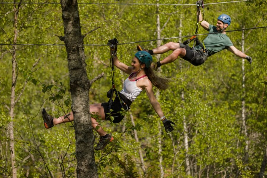 Geiranger: Zipline Park Experience - The scenery is the real bonus