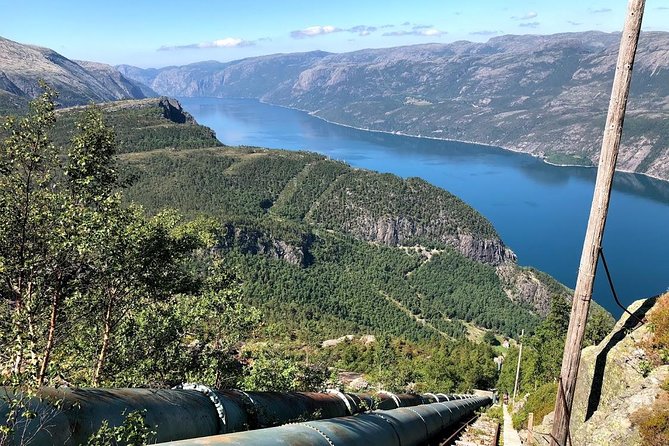 Guided hike to Florli 4,444 steps - Crossing Lysefjord by ferry