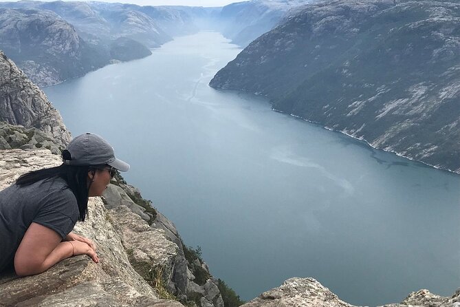 Guided hike to Pulpit Rock Preikestolen - Reaching the top of Pulpit Rock