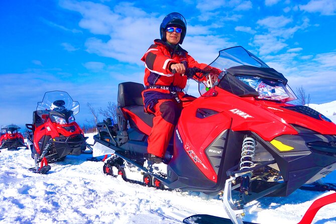 Guided Lyngen Alps Snowmobile Tour From Tromso - Warming up with fish soup at the lodge