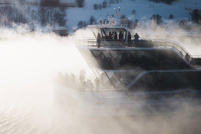 Half Day Arctic Fjord Cruise from Tromso - The Brim Explorer makes cold weather manageable