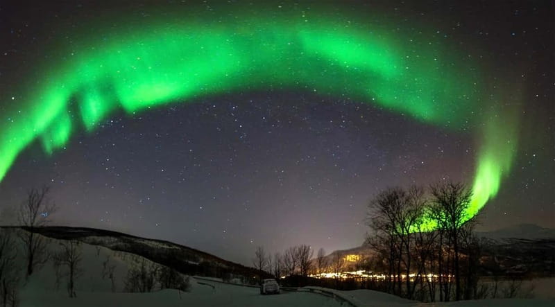 Harstad/Narvik/Tjeldsund: Northern Lights Sightseeing by Car - A private northern lights hunt from three bases
