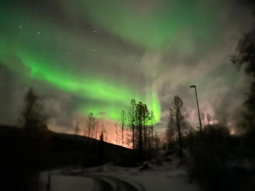 Harstad/Narvik/Tjeldsund: Northern Lights Sightseeing by Car - Photography help, tripods, and drone footage
