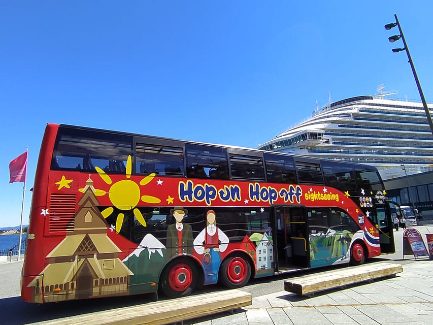 Haugesund: 1-Day Hop-On Hop-Off Sightseeing Bus Ticket - Key points at a glance