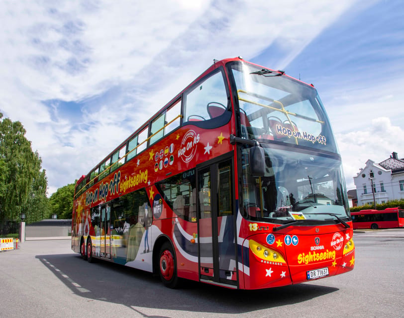 Haugesund: 1-Day Hop-On Hop-Off Sightseeing Bus Ticket - Smedasundet and the waterfront restaurant area