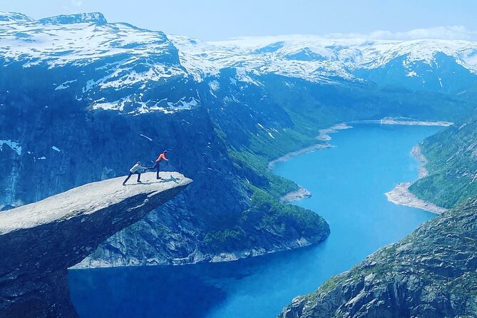 Helicopter Over Trolltunga and Waterfall Sightseeing from Bergen - From Bergen to Skjervefossen