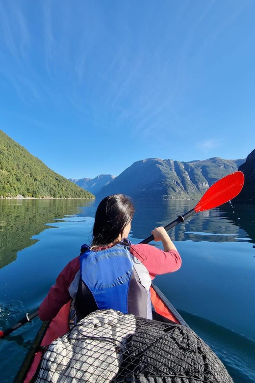 Hellesylt: Beginner-Friendly Fjord Kayaking Experience - Starting beside Hellesylt harbor