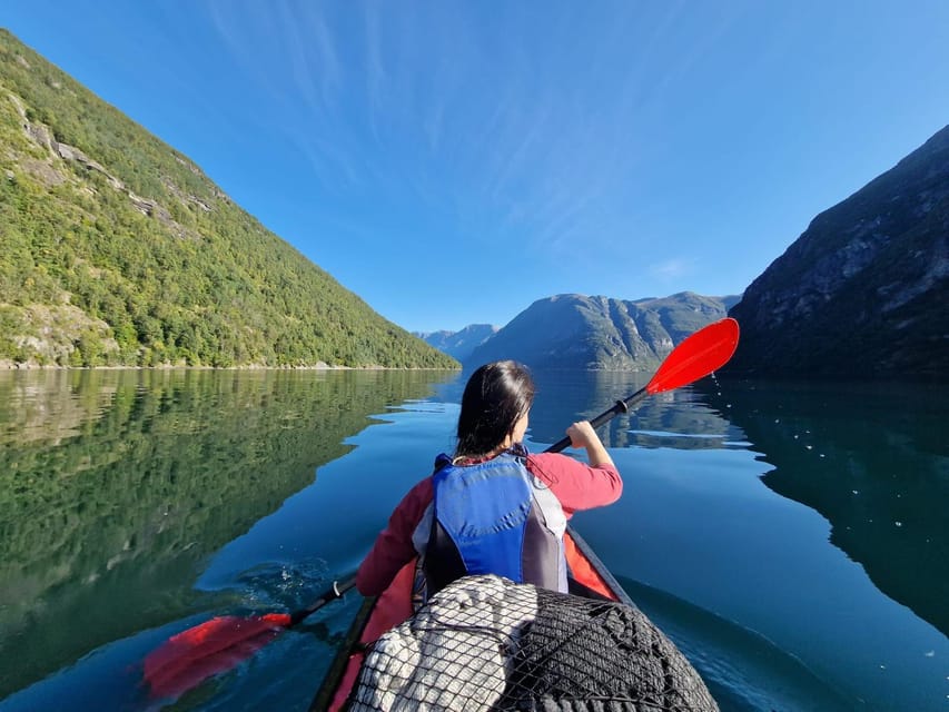 Hellesylt: Beginner-Friendly Fjord Kayaking Experience - What the two-hour schedule really gives you