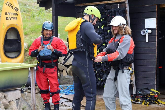 High Adrenaline Rafting in Dagali near Geilo in Norway - Four named rapids and changing water levels