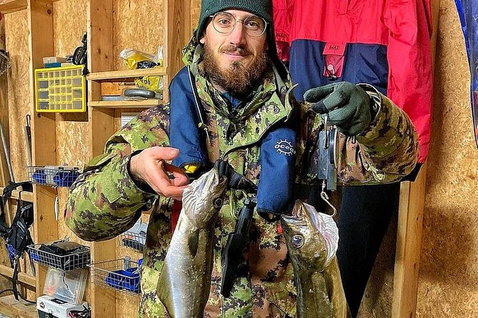 Inshore fishing in the Drangefjord - Starting at Litlandstrand in Drange