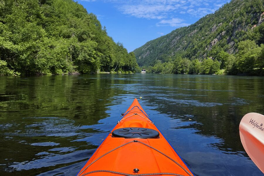 Kristiansand: Otra River Kayaking Adventure - The possible cave, depending on water level