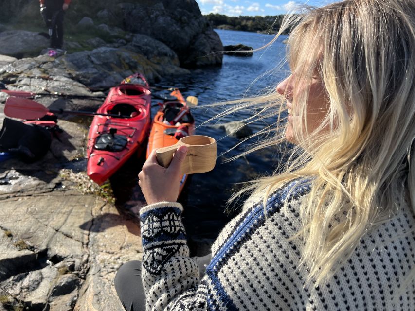 Kristiansand: Scenic Double Sea Kayak Tour around Odderoya - Around historic Odderøya