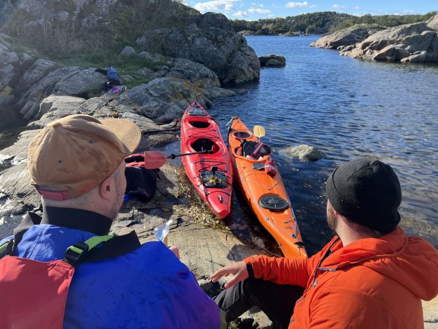 Kristiansand: Scenic Double Sea Kayak Tour around Odderoya - Meeting at Kristiansand Guest Harbor