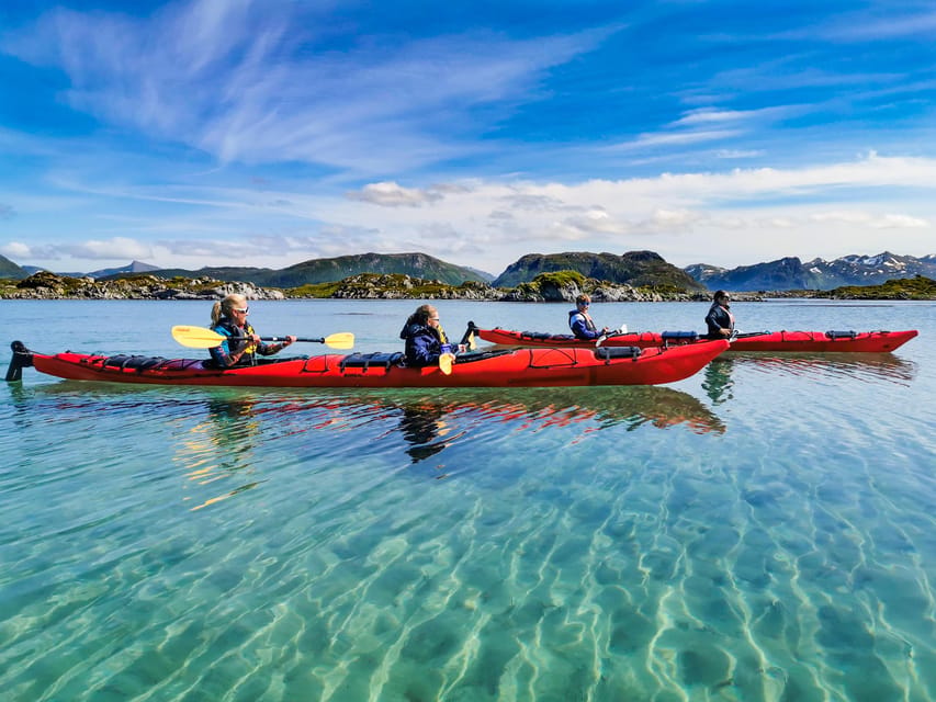 Lofoten: Full Day Combo tour, (kayaking and rappelling) - What to pack for a wet and active day