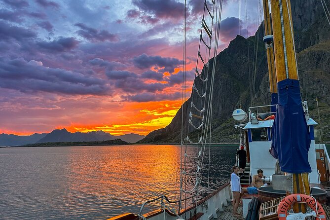 Lofoten Islands Private Midnight Sun Yacht Cruise from Svolvær - Leaving Svolvær at 5:30 pm