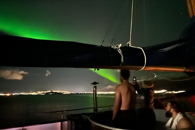 Luxury Northern Lights Yacht Cruise with Hot Tub from Tromsø - A small yacht instead of a crowded bus