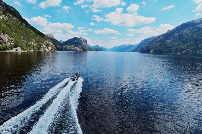 Lysefjorden & Pulpit Rock RIB-Safari from Stavanger - Lysefjord, a 42-kilometer natural corridor