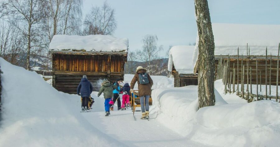 Maihaugen Museum/The Norwegian Olympic Museum, Lillehammer. - The Norwegian Postal Museum is a summer bonus
