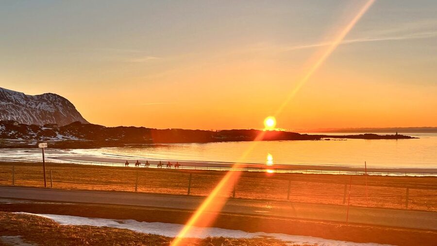 Midnight sun tour - Why Gimsøya Is a Fine Place for Midnight Sun