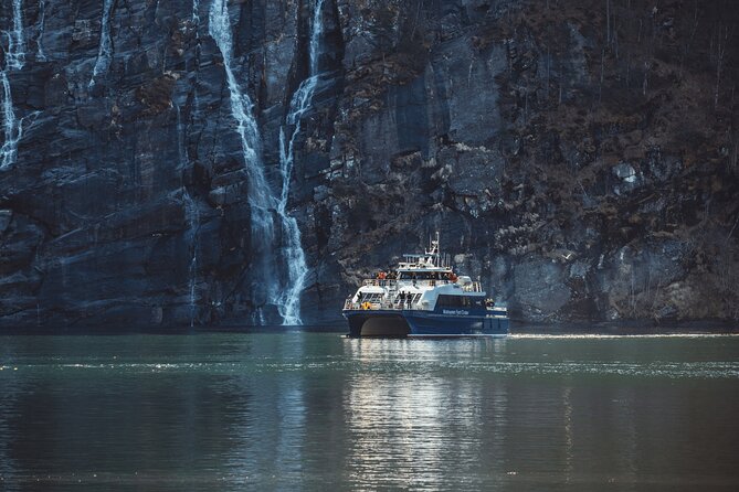 Mostraumen Fjord Cruise - the local operator - Past the Nordhordland Bridge