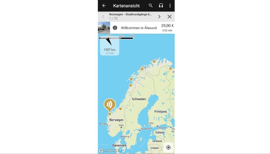 Norwegian Coastal Cities: Smartphone Audio Guide App - Five things to know before you buy