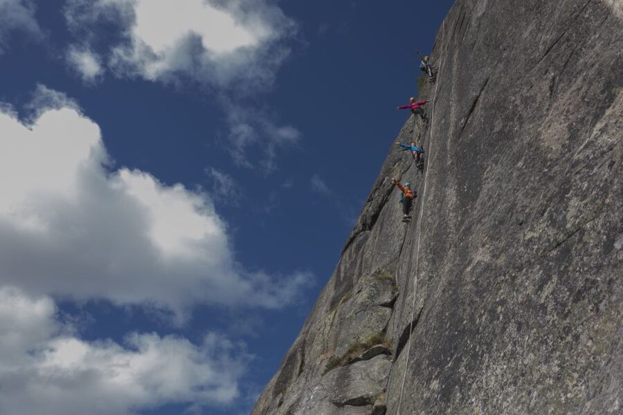 Odda: Trolltunga Via Ferrata, Sunset and Sunrise - Trolltunga at sunset is the main prize