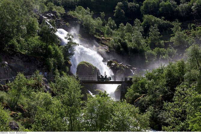 Olden 4 Hour Briksdal Glacier Tour in Briksdalsbreen - Walking the gravel path to Briksdalbreen