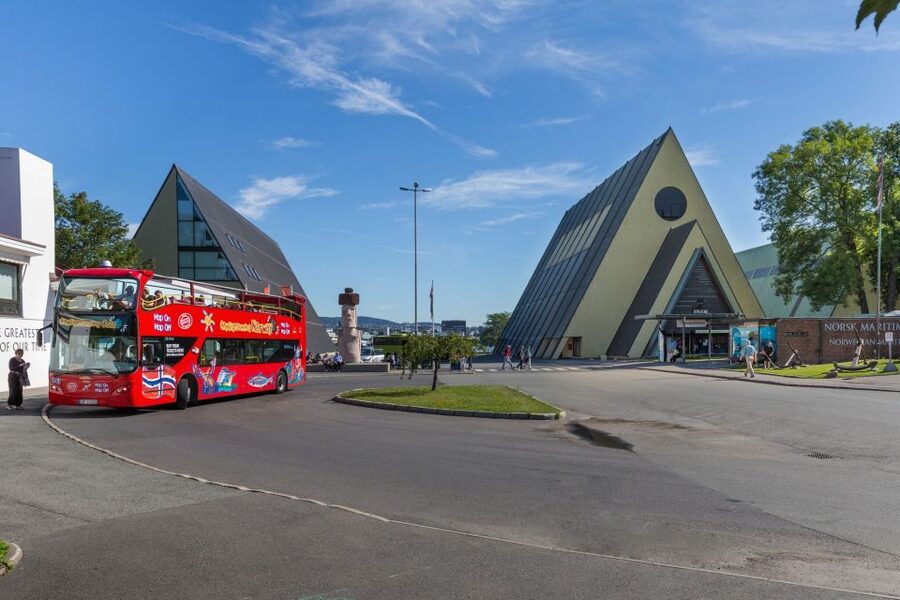 Oslo: City Sightseeing Hop-On Hop-Off Bus Tour - What the open-top bus is like in changing weather