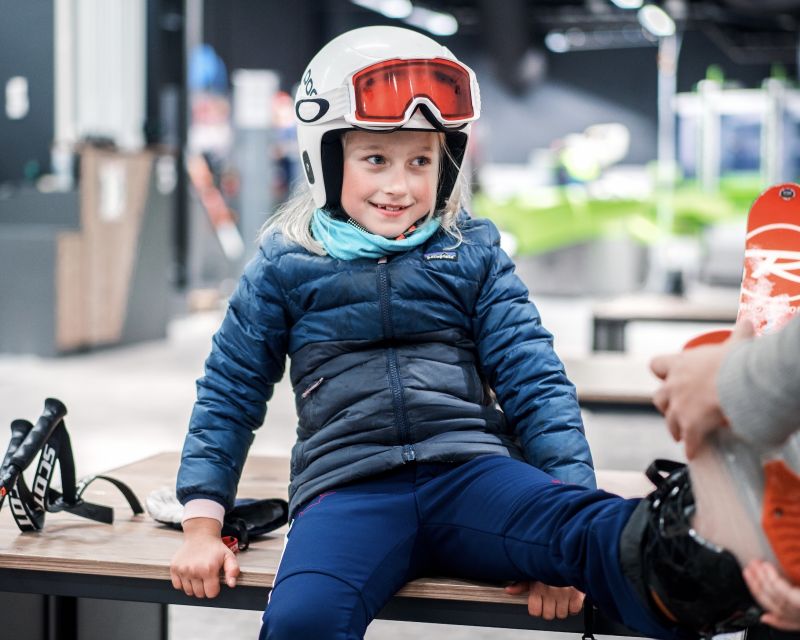 Oslo: Day Pass for Downhill Skiing at SNØ Ski Dome - The cross-country track above you