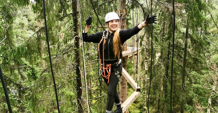 Oslo: Day ticket to Oslo's favourite Climbing Park - Why Oslo Klatrepark makes a good city break