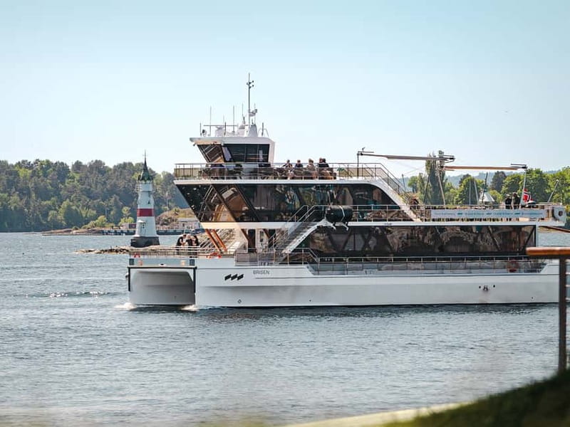 Oslo: Guided Sightseeing Fjord Cruise on Premium Silent Boat - Sjøstrand, Vassholmen, and the island scenery
