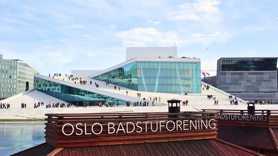 Oslo: History, Art and Secrets Tour - Aker Brygge and the harbour views