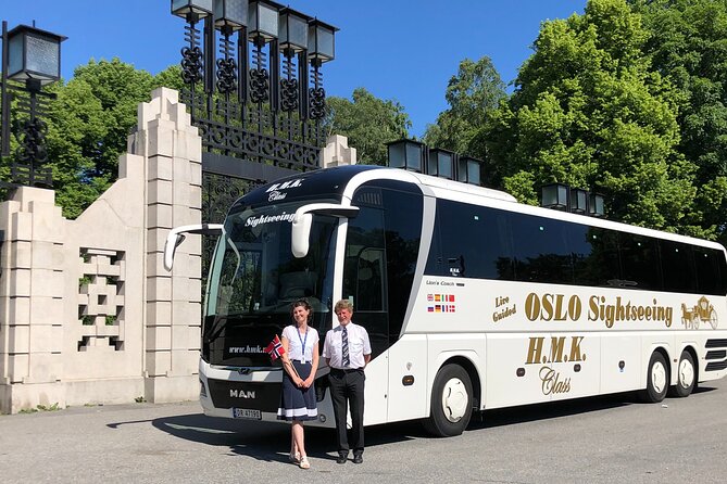 Oslo Panorama Tour with Holmenkollen Ski Jump and Vigeland Park - Oslo’s central sights from the coach