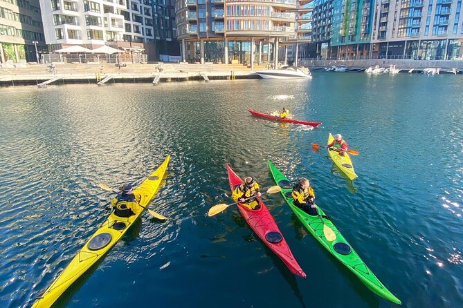 Oslo Sea Kayak Tour: Explore The Incredible Oslofjord - Learning to paddle before the sights begin