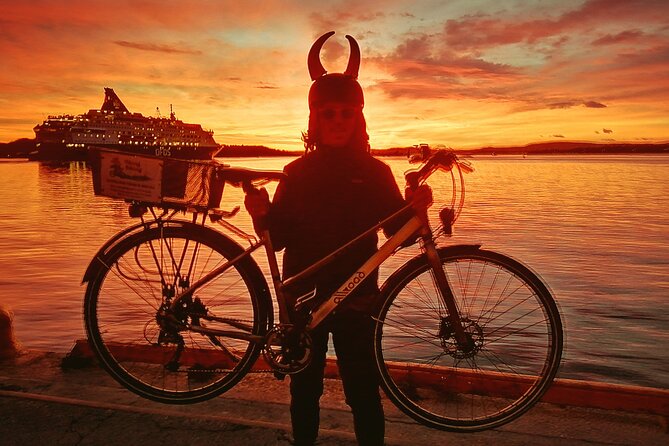 Oslo Winter Highlights Bike Tour - The Opera House gives you Oslo’s best opening view
