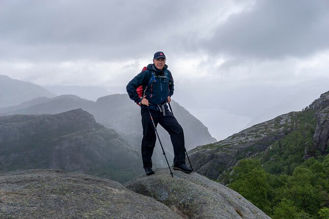 Preikestolen Hidden Trail Hike + Lunch and Canoe Trip - The descent takes about two and a half hours