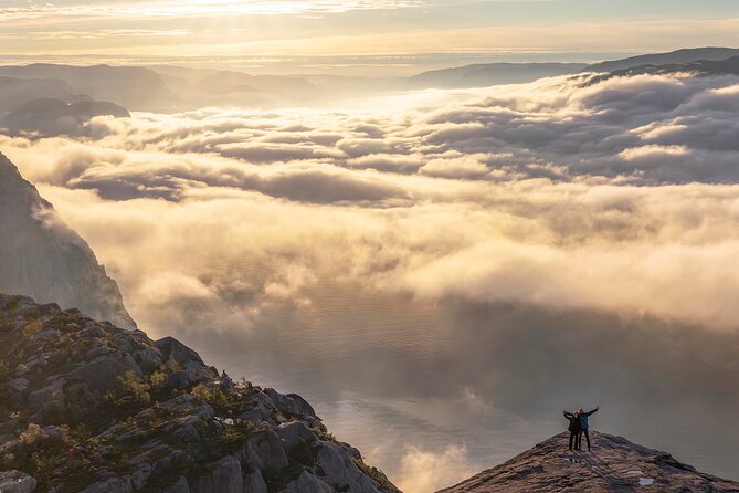 Preikestolen Sunrise Hike And Breakfast Buffet - Dawn above Lysefjorden