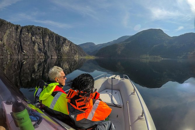 Private Cruise: Mostraumen by Zodiac or Lux Pontoon Boat - Skipshelleren and 8,000 years of human life