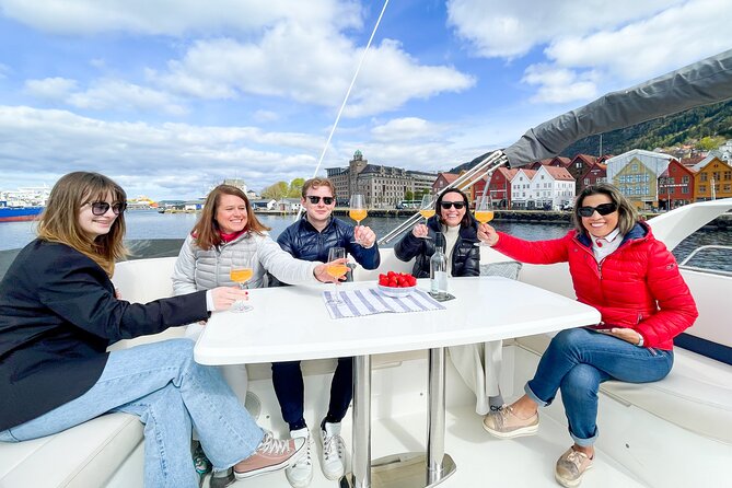 Private evening or afternoon cruise in Bergen - Leaving Bergen from Strandkaien
