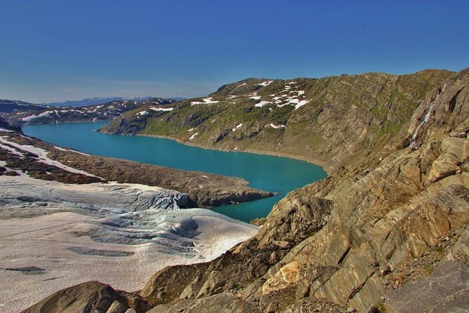 PRIVATE GUIDED TOUR: Folgefonna Glacier roundtrip from Bergen, 8 hours - Walking behind Steinsdalsfossen