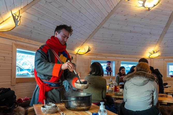 Reindeer feeding & Saami Culture with chance for Northern Lights - Hunting for the Northern Lights near the Lyngen Alps