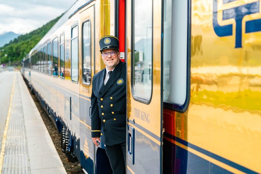 Romsdalen: Rauma Railway Golden Train with Guide - Troll Wall and the great mountain views