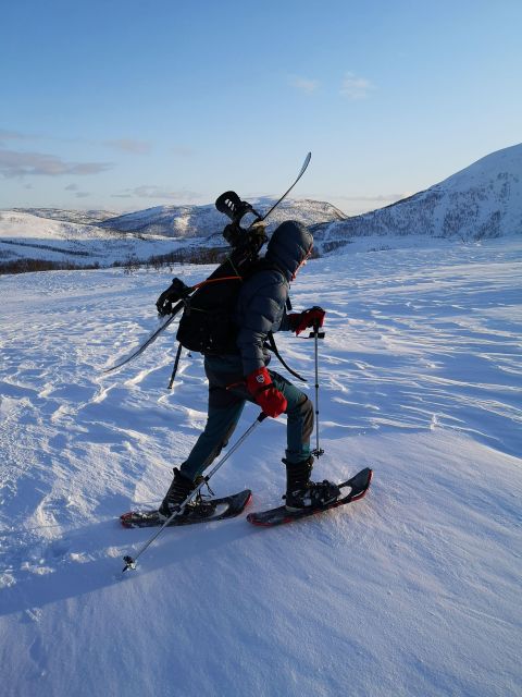 Senja Island: Winter Light Package Deal, 1 Day and 1 Night - Leaving Tromsø by express boat