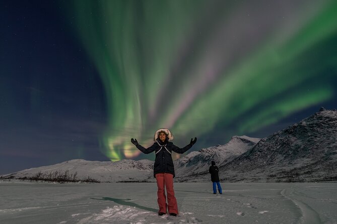 Small Group Tromsø: Northern Lights Chase with Photos and Dinner - A guide who also takes the photographs