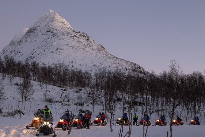 Snowmobile Evening Adventure outside Tromsø - Leaving Tromsø at 5 pm for Camp Tamok