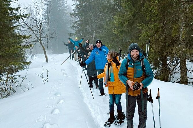 Snowshoe Tour in Winter Wonderland - Oslo - Walking through Oslomarka’s winter forest