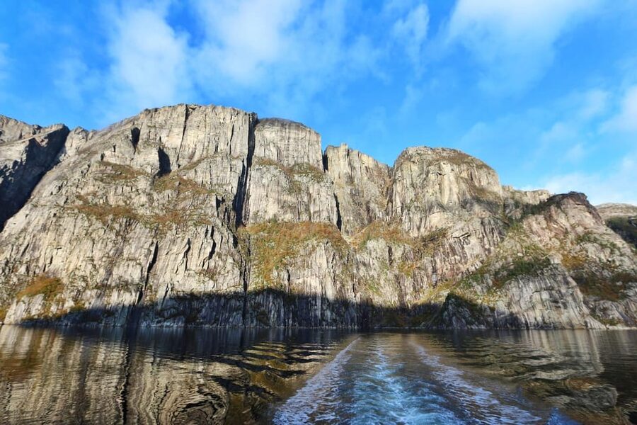 Stavanger: Fjord Cruise to Lysefjord and Pulpit Rock - Sailing into Lysefjord and Ådnøy